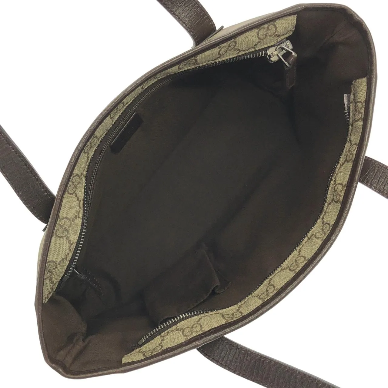 GUCCI 181086 F0O1R Handbag 米色 中古品A - 縮圖 8