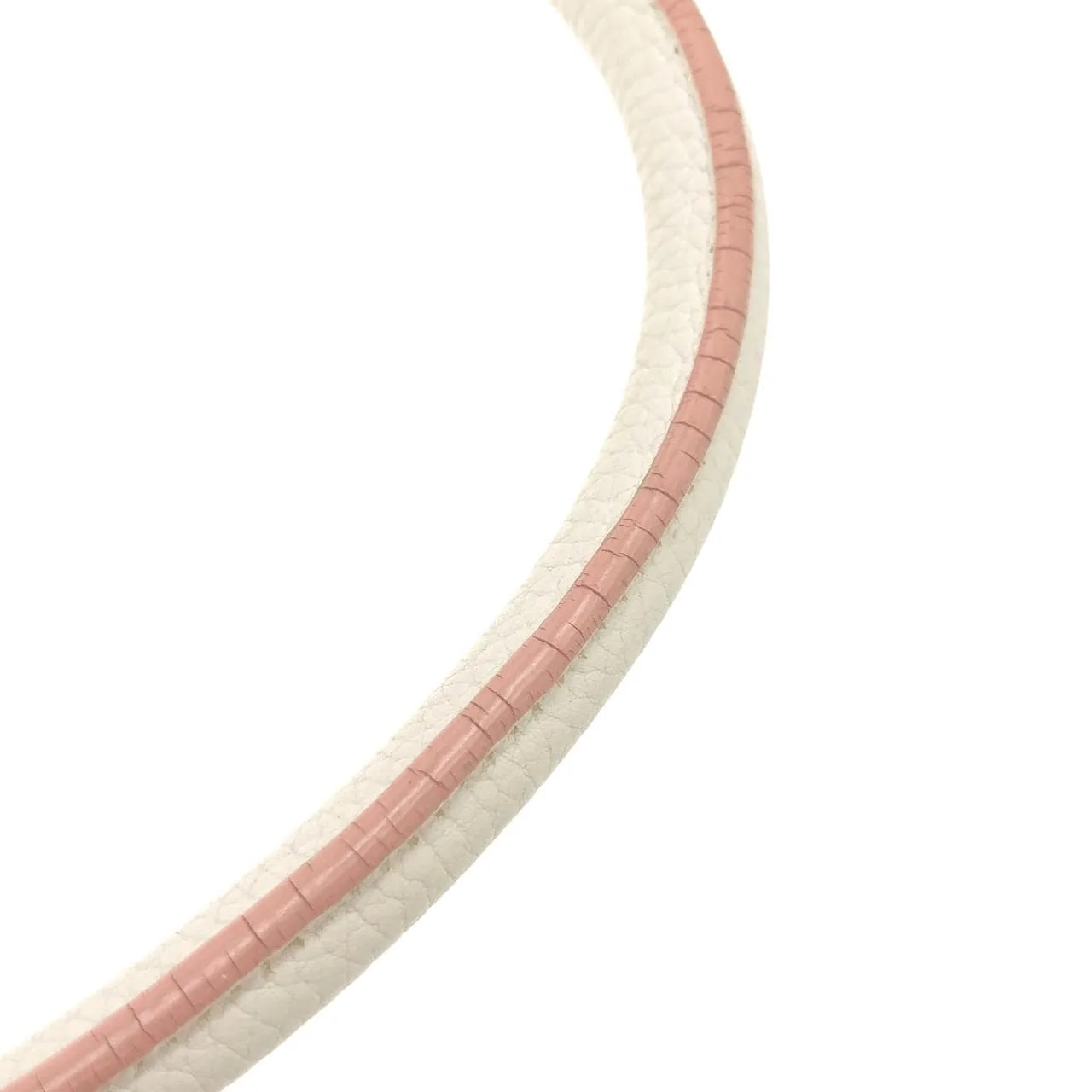 LOEWE 手提包 皮革 白色 皮革 中古品B - 縮圖 6