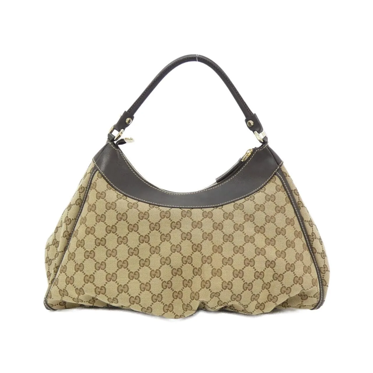 GUCCI 189833 Shoulder Canvas 米色 帆布 中古品A - 縮圖 2