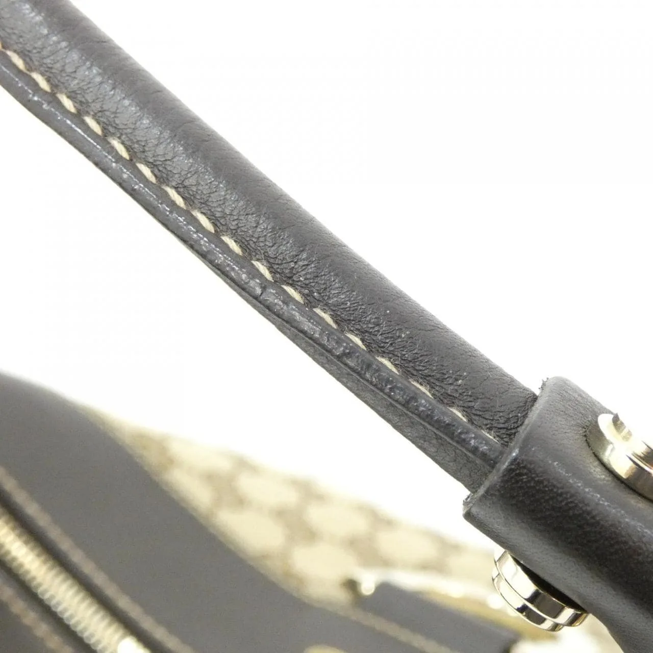 GUCCI 189833 Shoulder Canvas 米色 帆布 中古品A - 縮圖 9