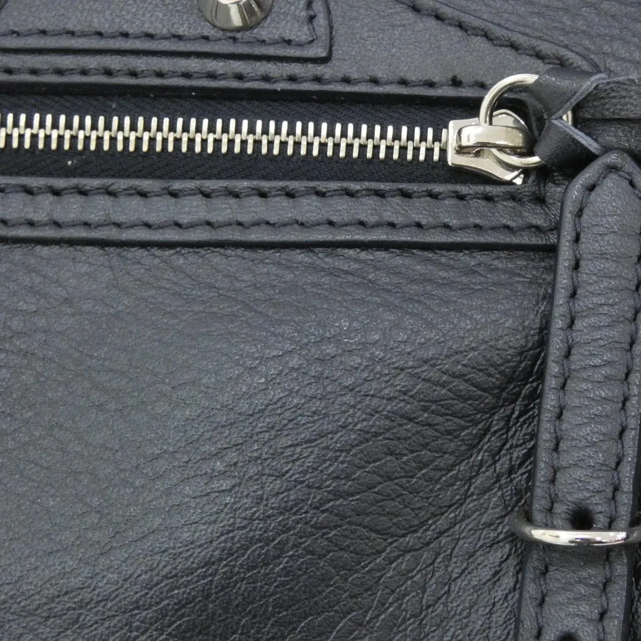 BALENCIAGA 357331 DBCAN Handbag 黑色 中古品A - 縮圖 8