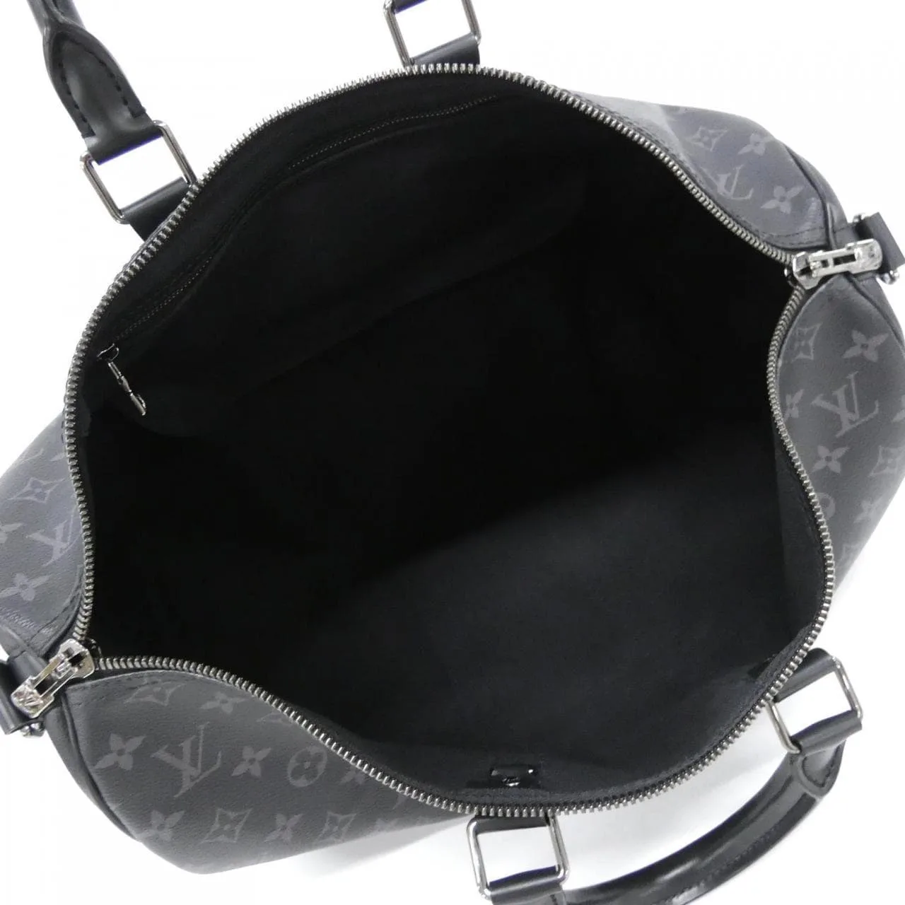 LOUIS VUITTON Keepall M40569 Boston Monogram Black Monogram - Thumbnail 7