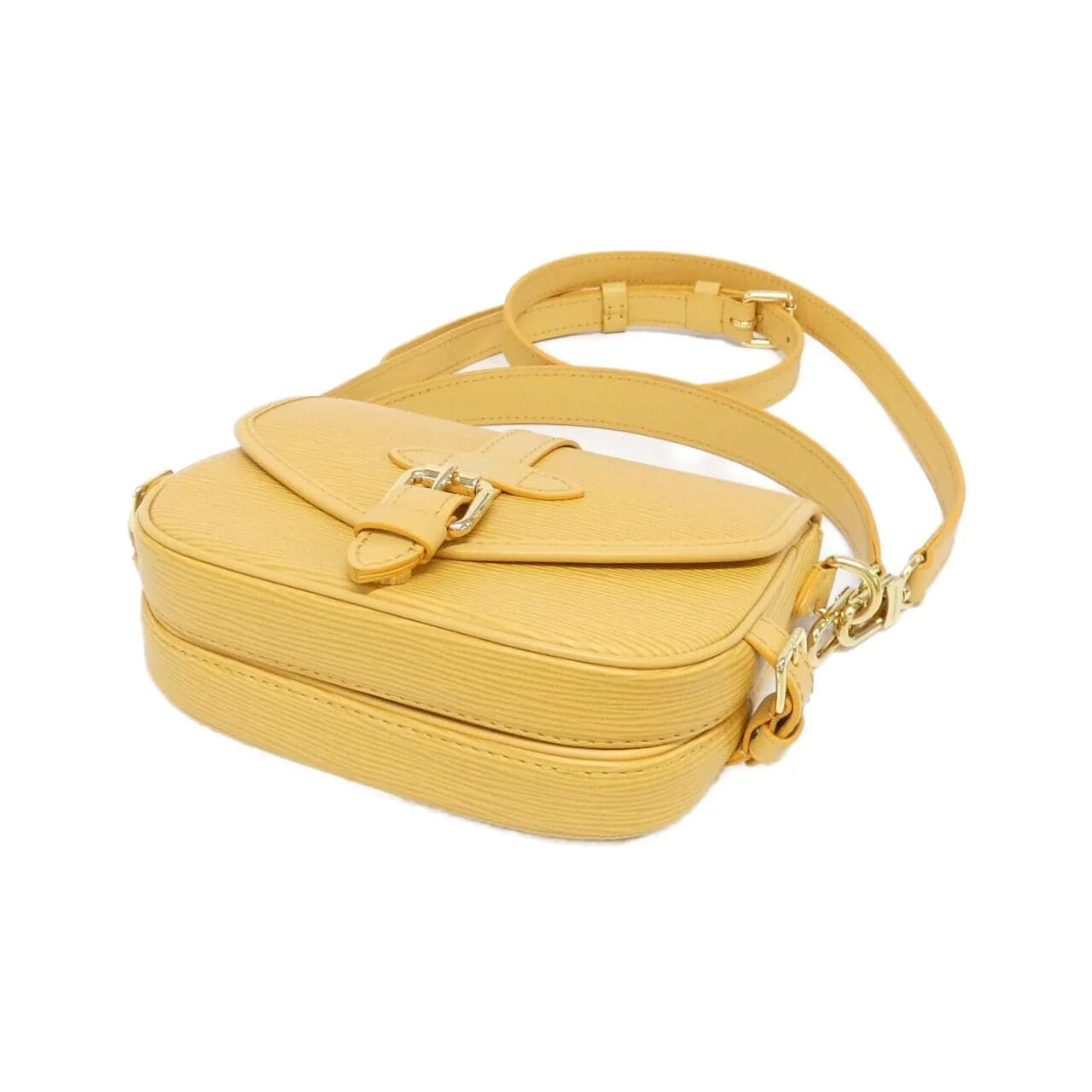 LOUIS VUITTON Saumur M23471 Shoulder Epi 黑色 Epi 中古品A - 縮圖 3