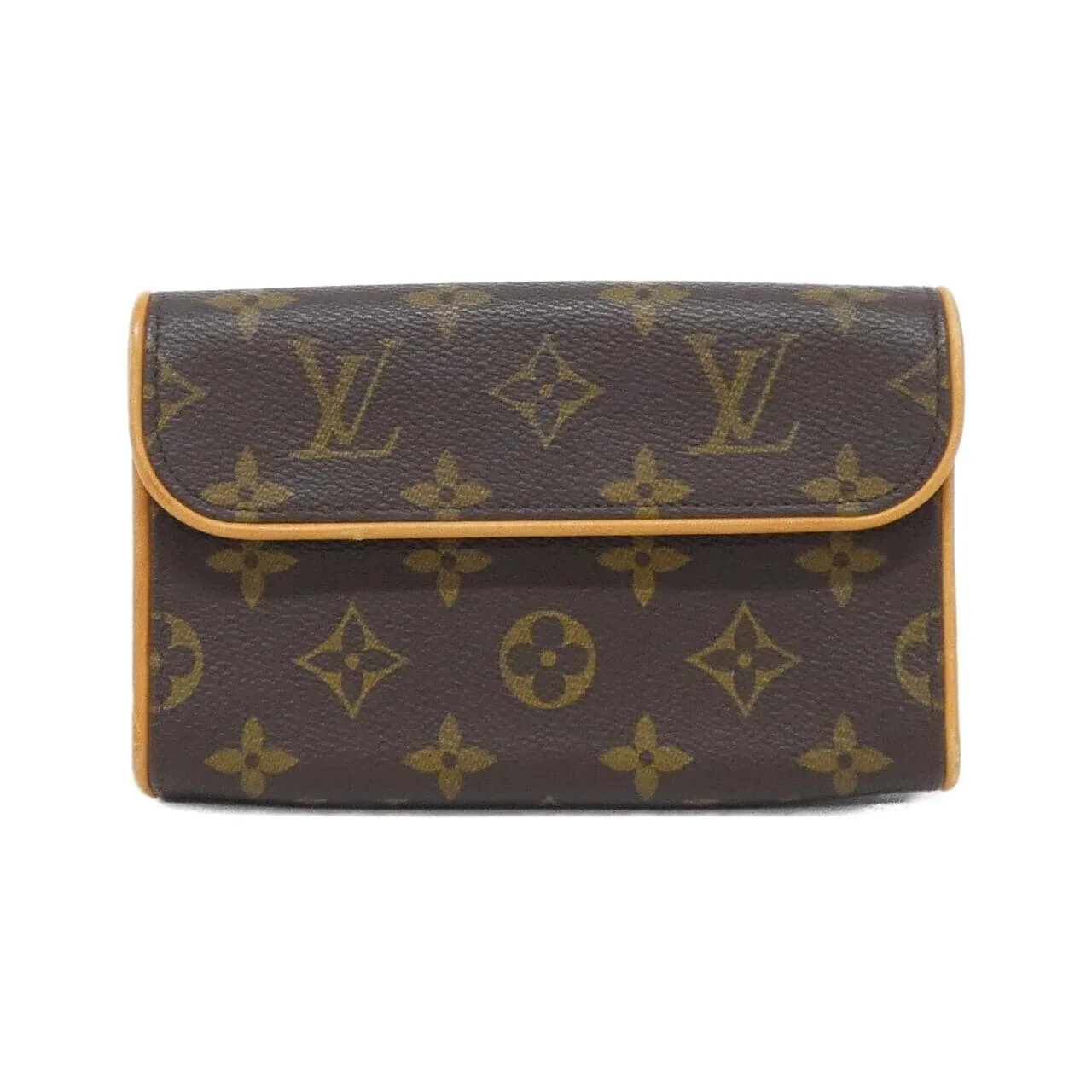 LOUIS VUITTON Pochette M51855+M67303 Belt Monogram Black