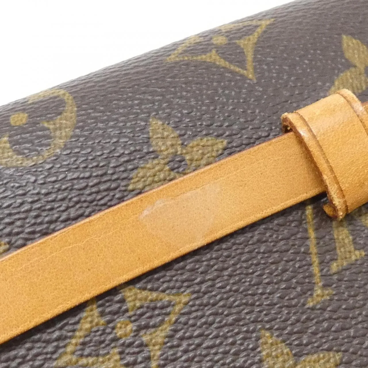LOUIS VUITTON Pochette M51855+M67303 Belt Monogram 黑色 Monogram 中古品B - 縮圖 5