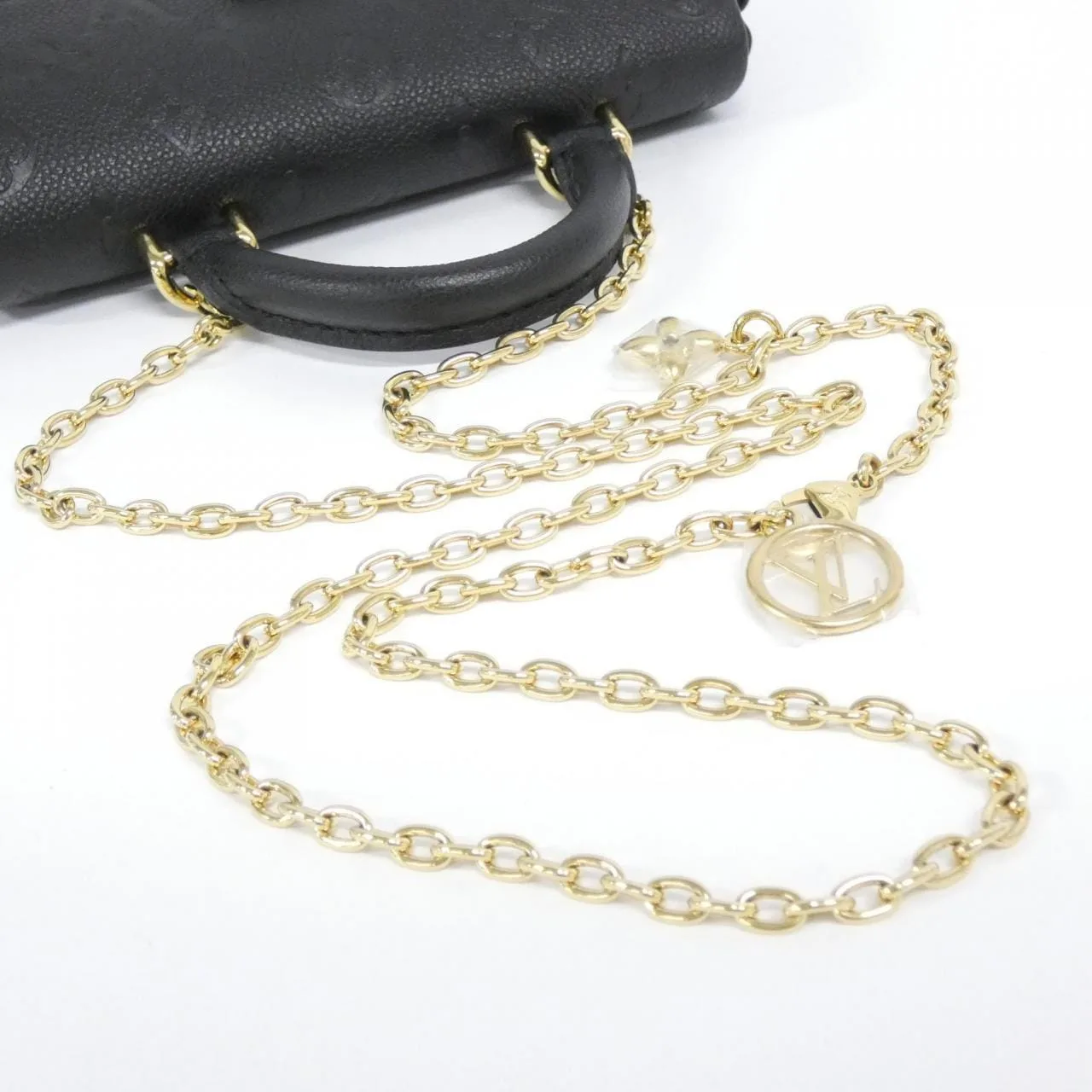 LOUIS VUITTON M12144 Handbag Monogram Black Monogram - Thumbnail 4