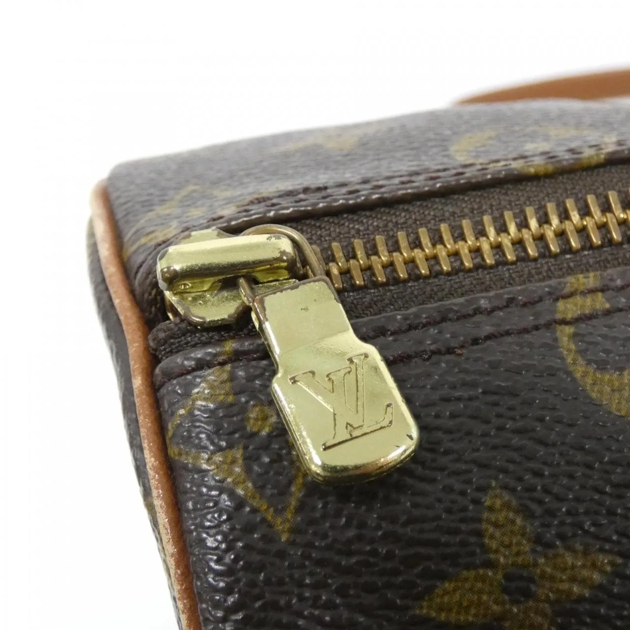LOUIS VUITTON Papillon M51366 Handbag Monogram 黑色 Monogram 中古品B - 縮圖 3