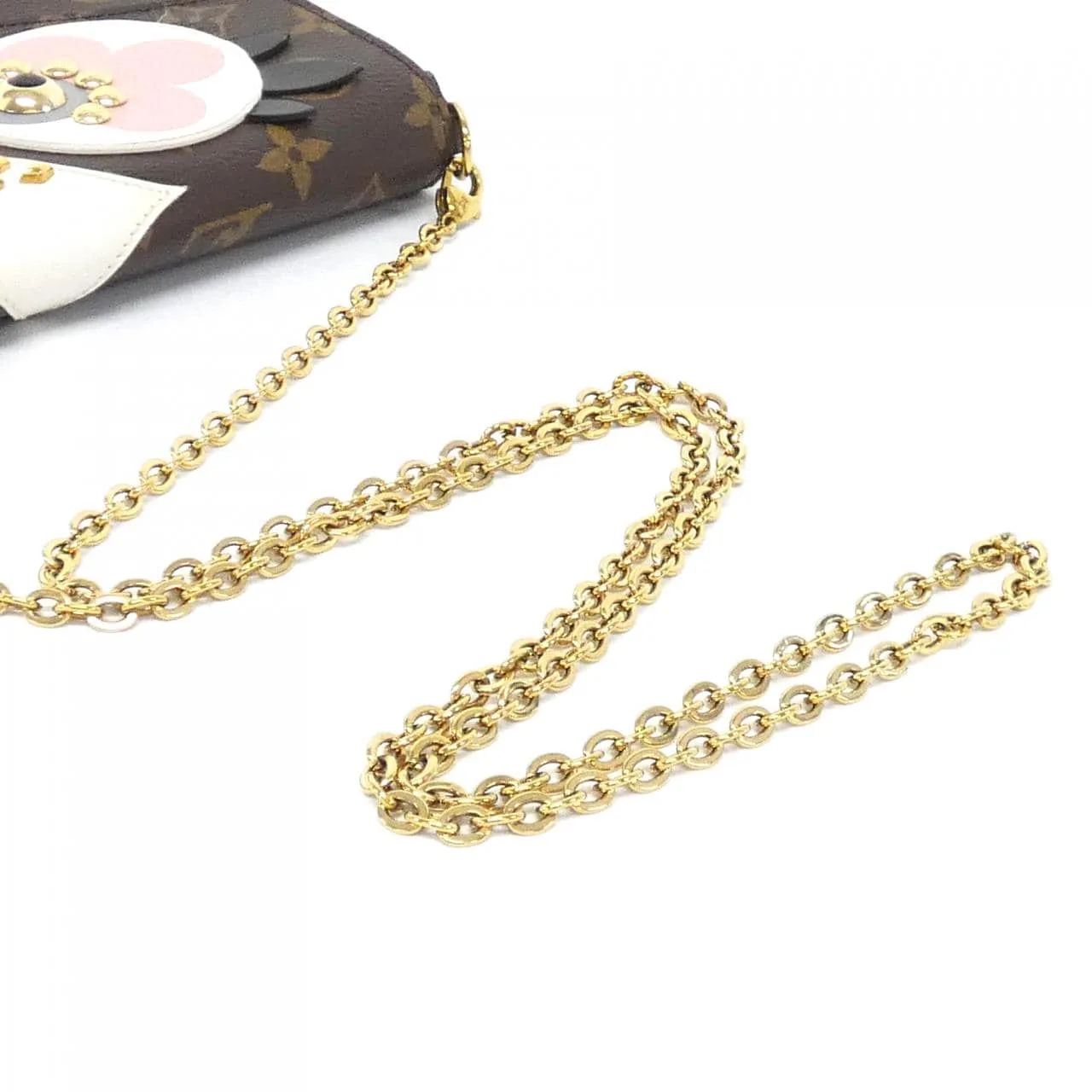 LOUIS VUITTON Pochette M62415 Shoulder Monogram Black Monogram Rank A - Thumbnail 8