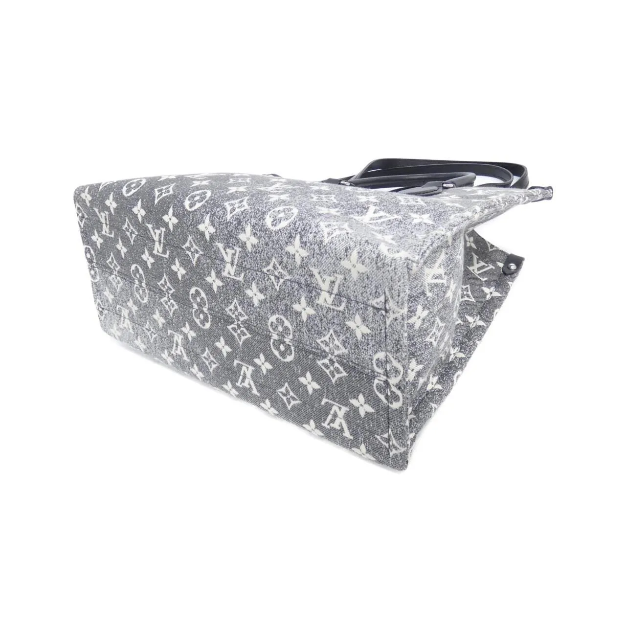 LOUIS VUITTON OnTheGo M46448 Handbag Canvas Black Canvas Rank A - Thumbnail 2