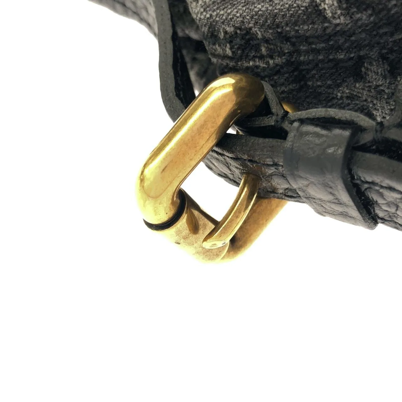 LOUIS VUITTON M95351 Handbag Monogram 黑色 Monogram 中古品A - 縮圖 4