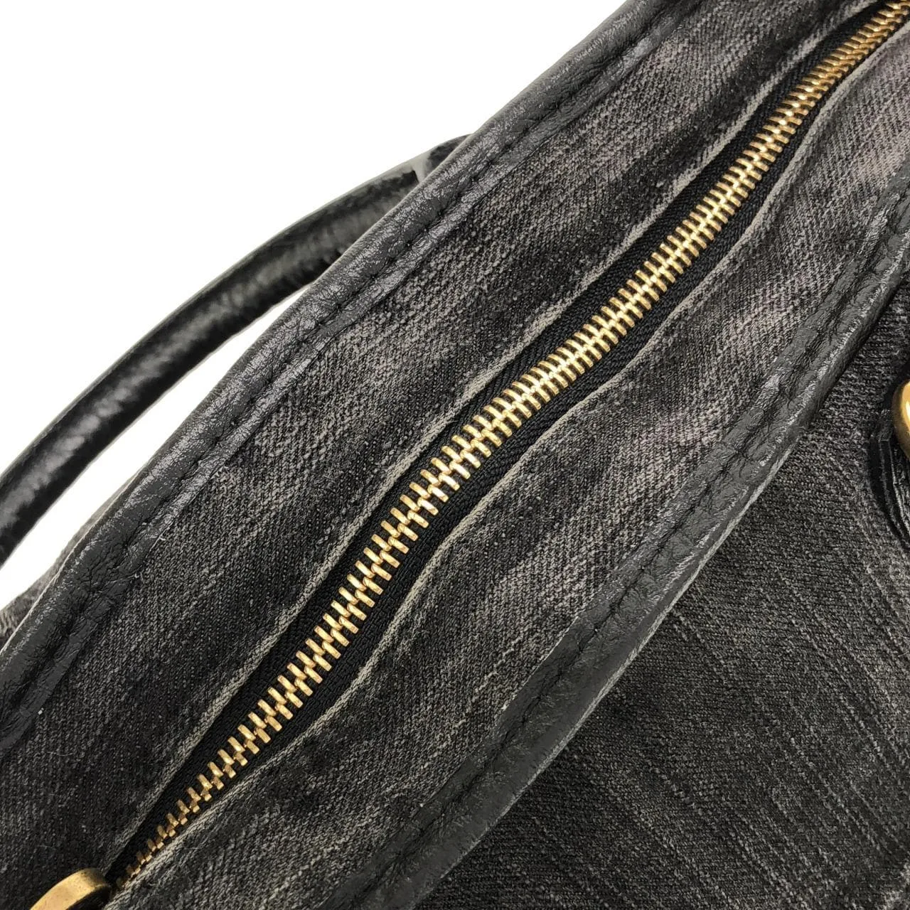 LOUIS VUITTON M95351 Handbag Monogram 黑色 Monogram 中古品A - 縮圖 6