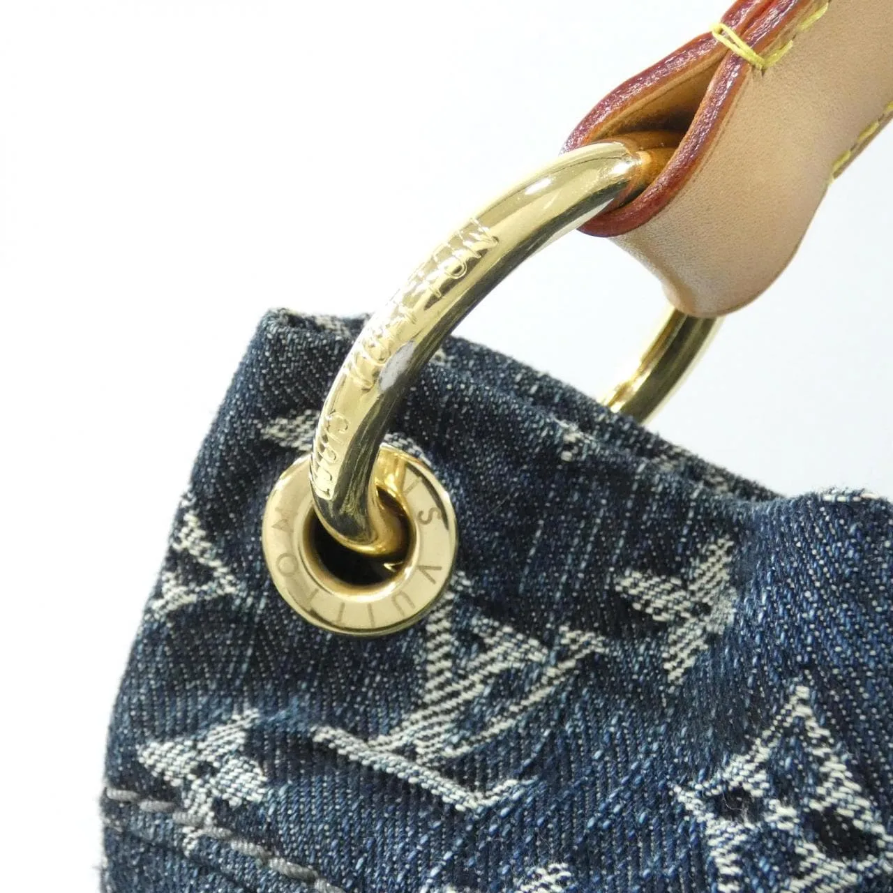 LOUIS VUITTON M40493 Shoulder Monogram Blue Monogram Rank B - Thumbnail 4