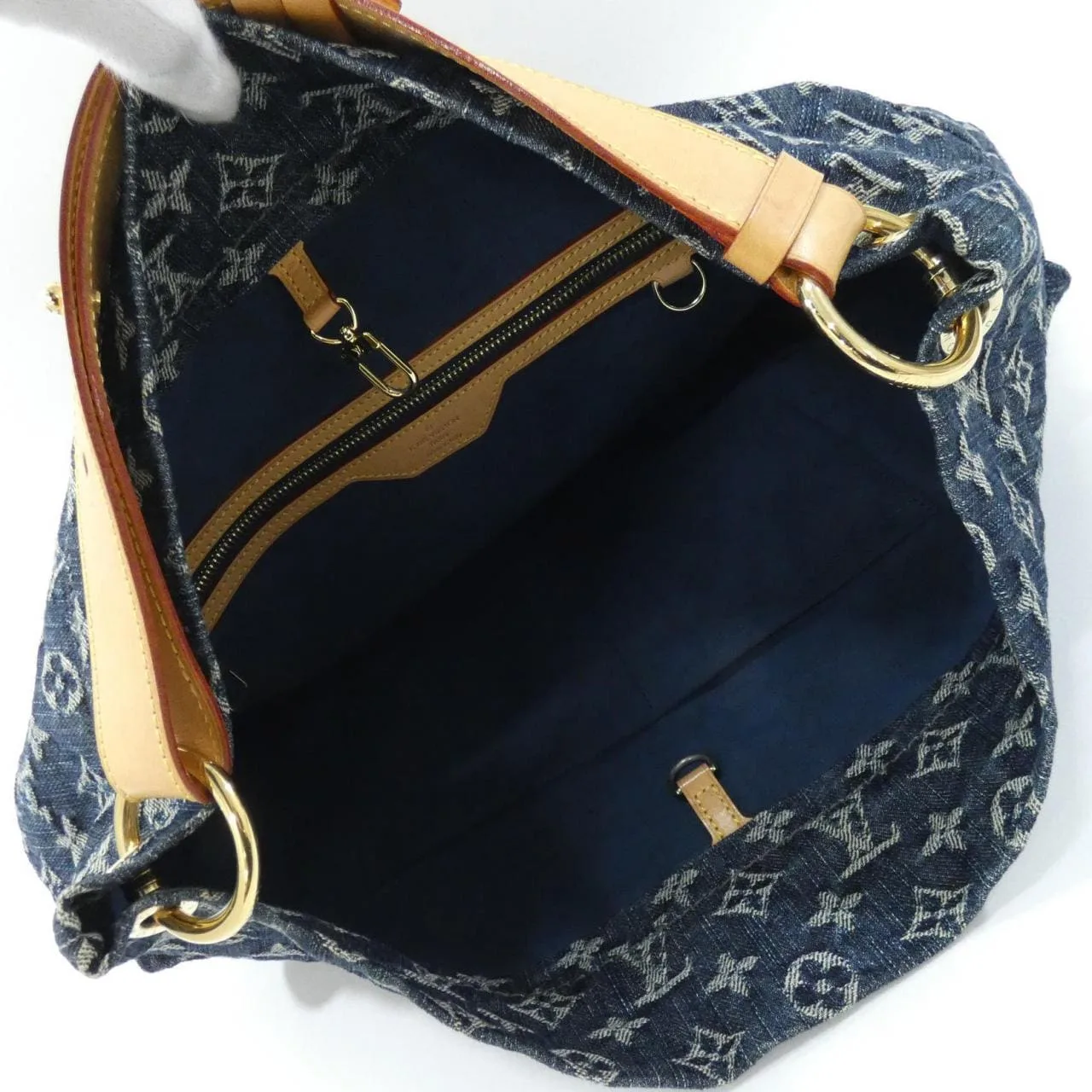 LOUIS VUITTON M40493 Shoulder Monogram Blue Monogram Rank B - Thumbnail 6