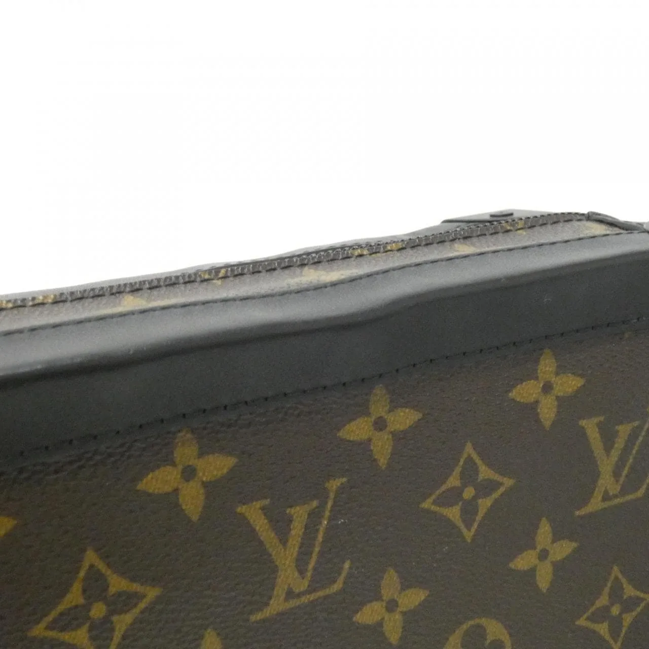 LOUIS VUITTON Soft Trunk M44478 Shoulder Monogram 黑色 Monogram 中古品A - 縮圖 3