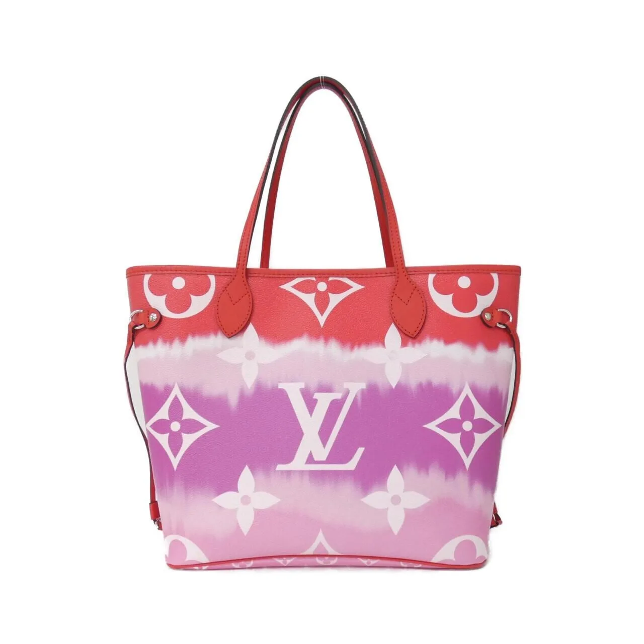 LOUIS VUITTON Neverfull M45127 Tote Canvas Rouge