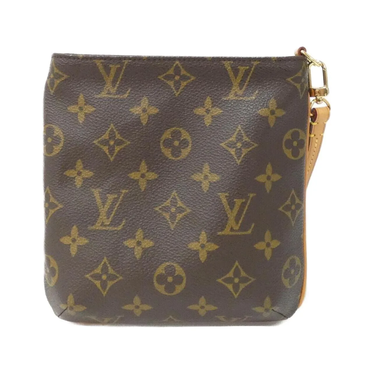 LOUIS VUITTON M51901 Handbag Monogram 黑色 Monogram 中古品A - 縮圖 2