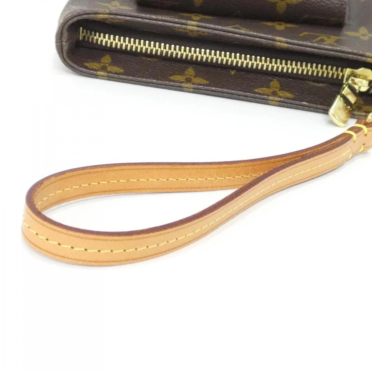 LOUIS VUITTON M51901 Handbag Monogram 黑色 Monogram 中古品A - 縮圖 5