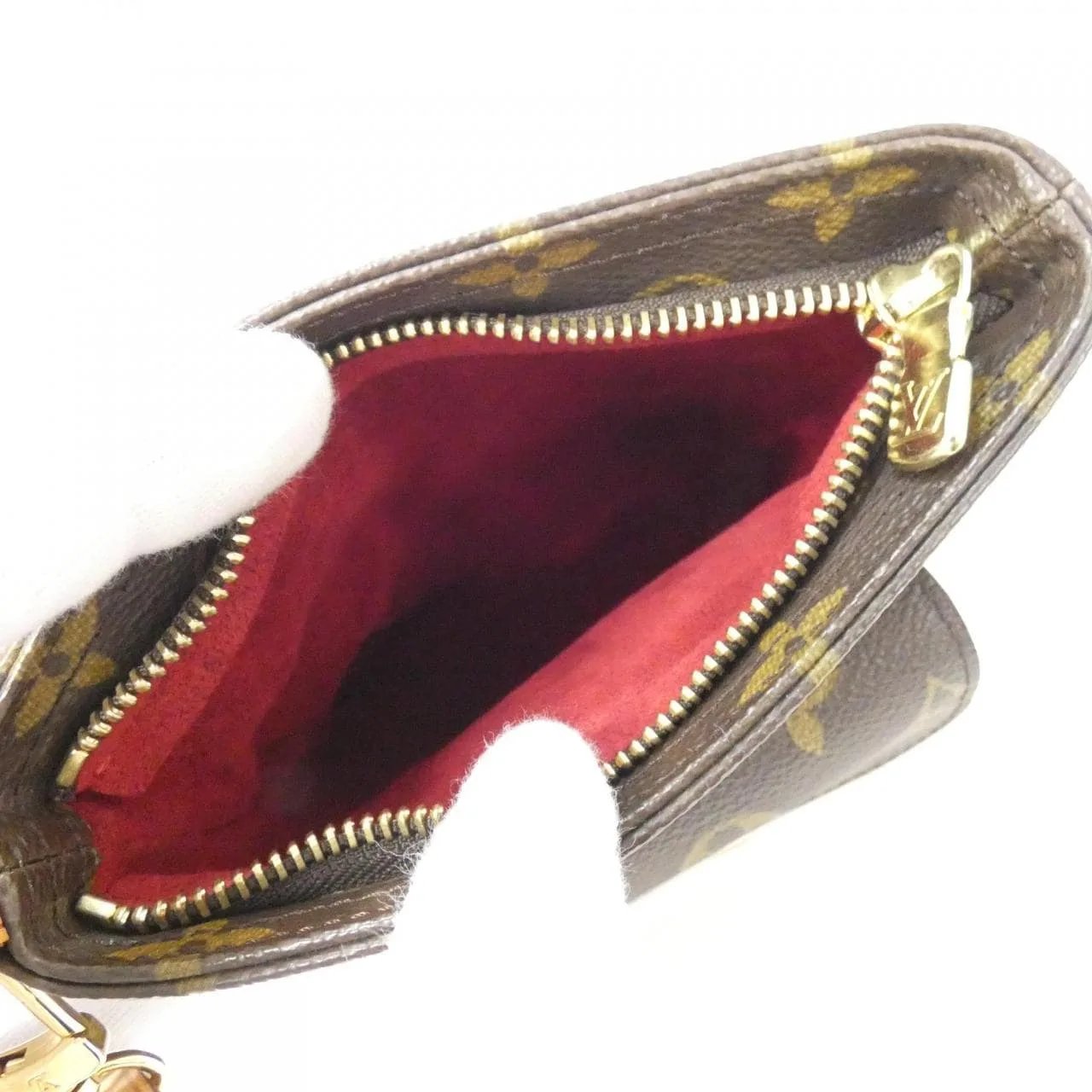 LOUIS VUITTON M51901 Handbag Monogram 黑色 Monogram 中古品A - 縮圖 6