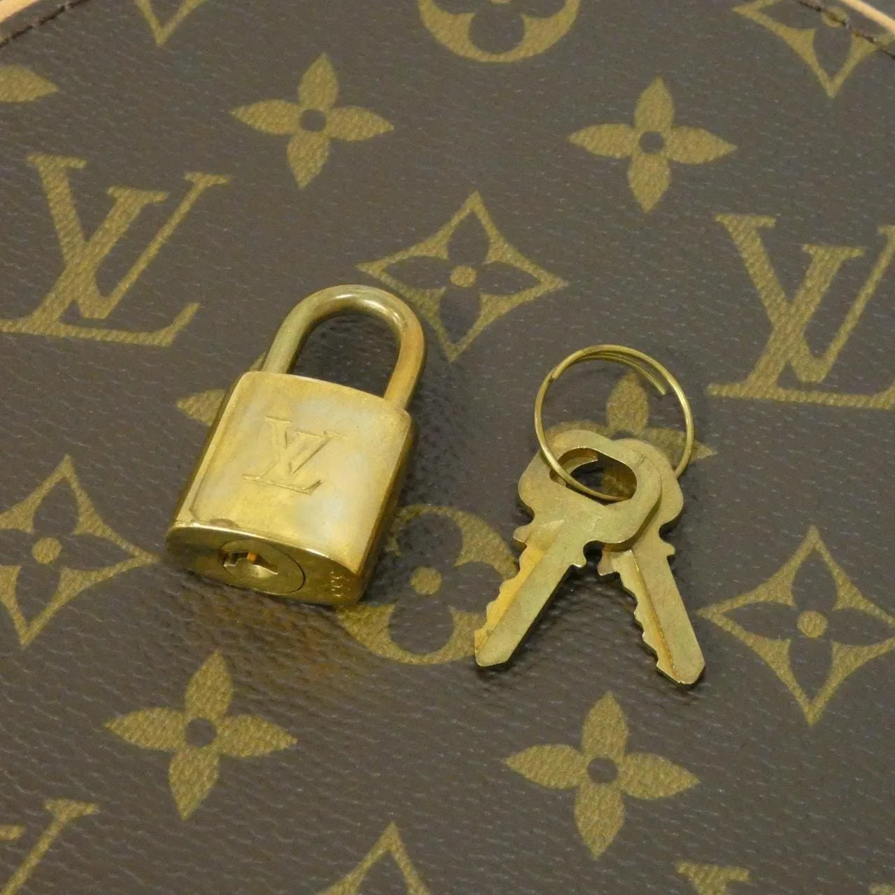 LOUIS VUITTON Ellipse M51126 Handbag Monogram 黑色 Monogram 中古品A - 縮圖 3