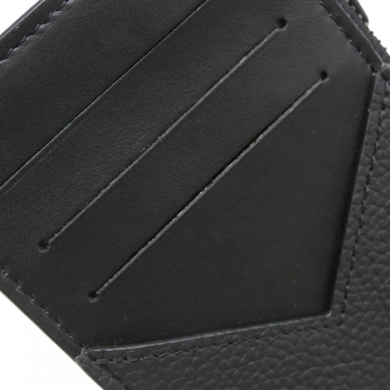 LOUIS VUITTON M82068 Coin Case Lambskin Black Lambskin Rank A - Thumbnail 3