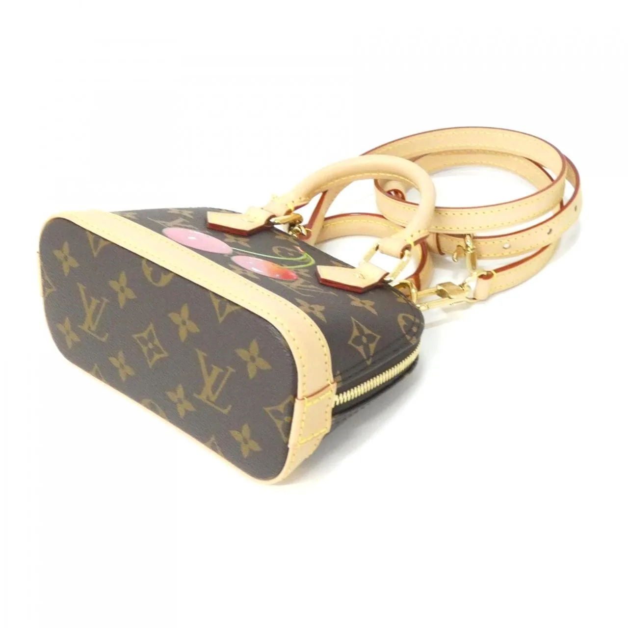 LOUIS VUITTON Alma M13416 Handbag Monogram Black Monogram Rank A - Thumbnail 3