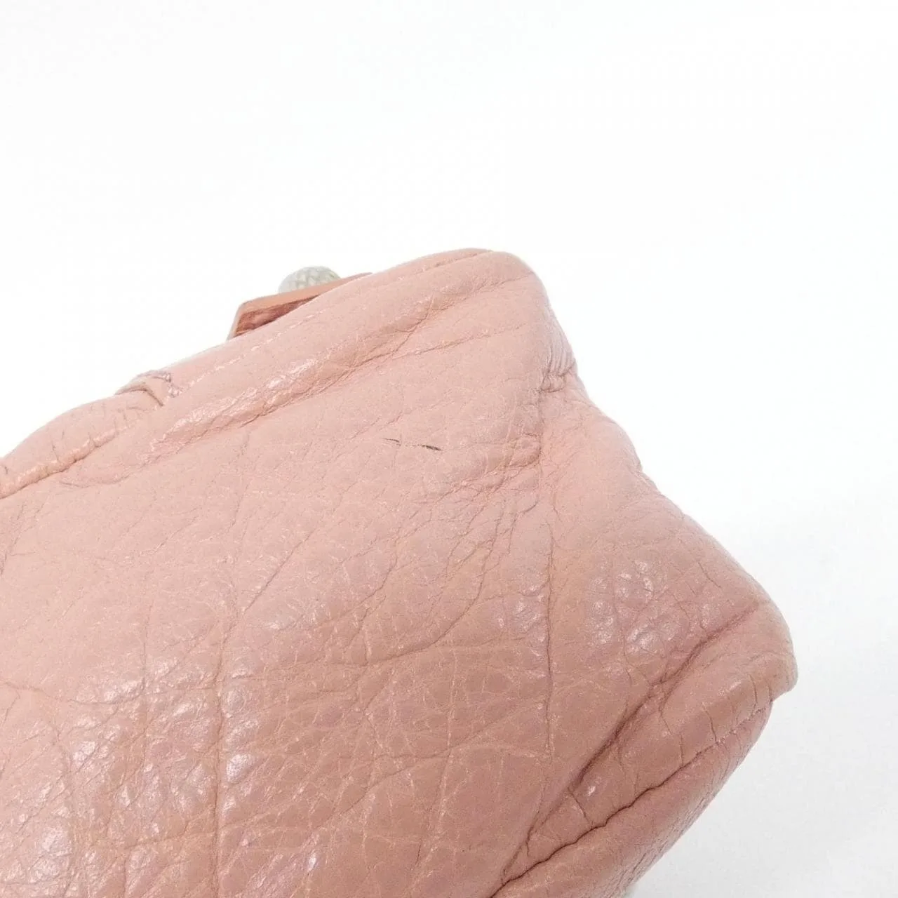 BALENCIAGA 285433 D94JN Handbag Leather Black Leather - Thumbnail 3