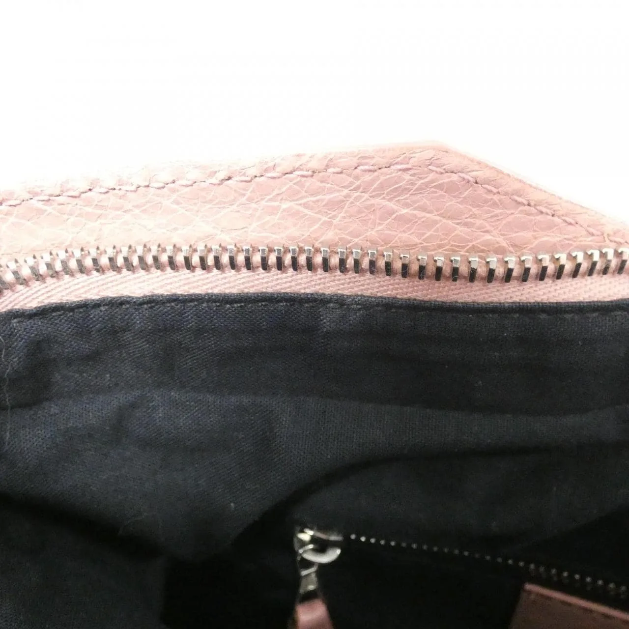 BALENCIAGA 285433 D94JN Handbag Leather Black Leather - Thumbnail 9