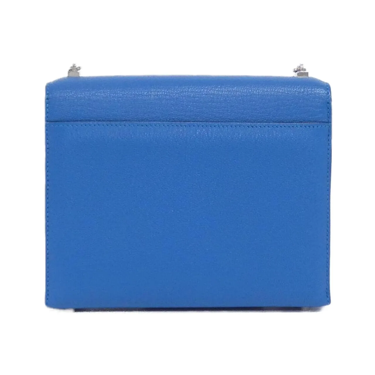 HERMES 071320CK Shoulder Leather Blue Leather - Thumbnail 2