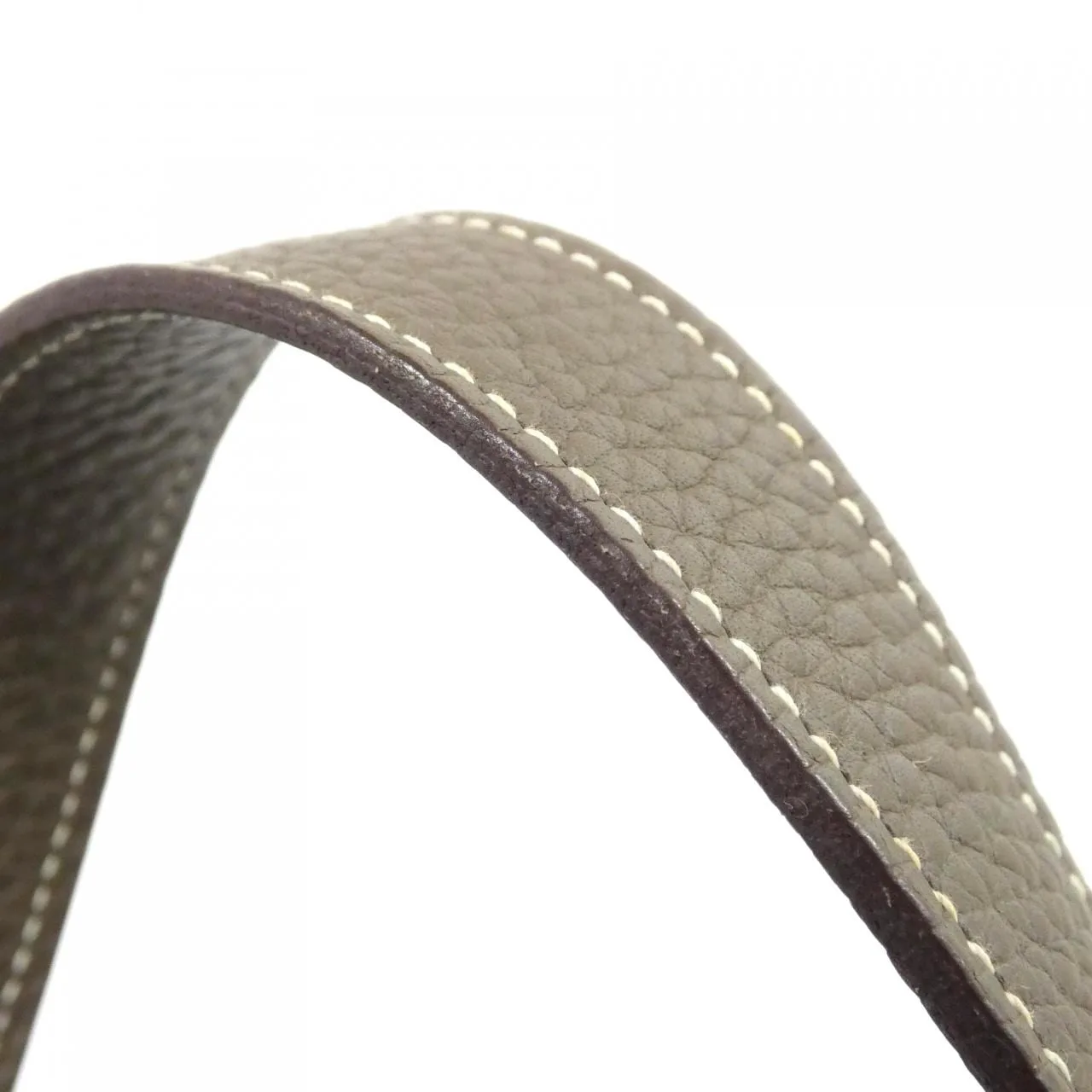 HERMES Picotin 056289CK Handbag Clemence Etoupe Clemence 皮 中古品A - 縮圖 6