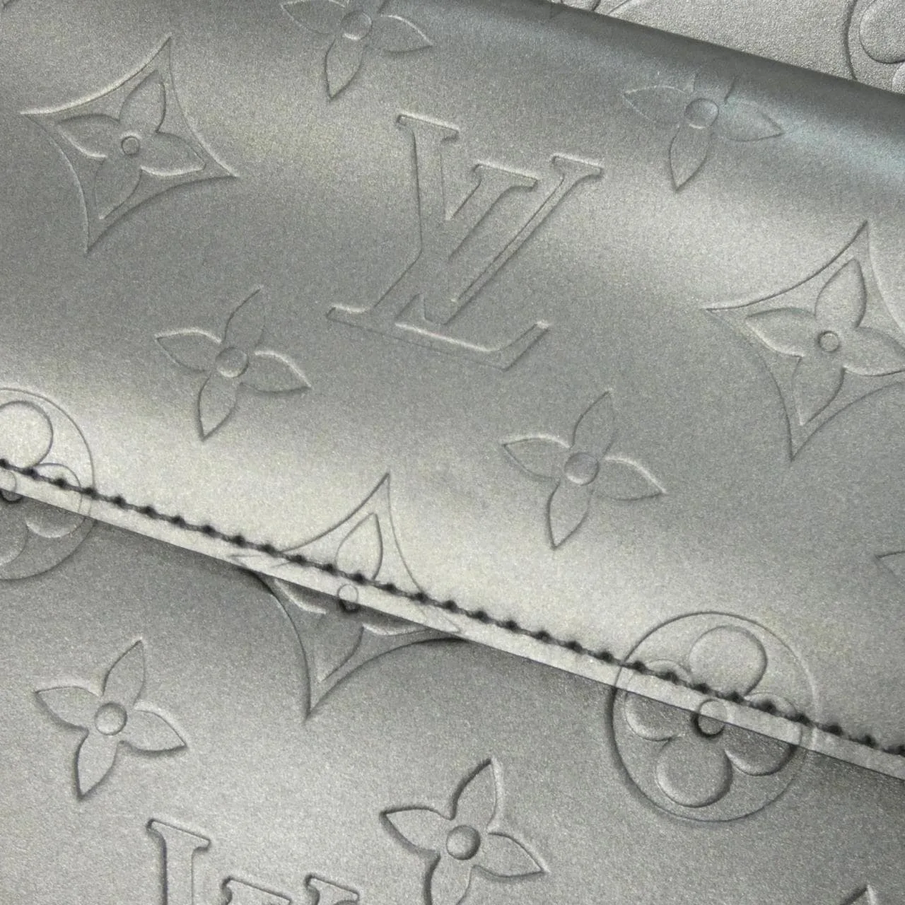 LOUIS VUITTON M55122 Shoulder Monogram 黑色 Monogram 中古品A - 縮圖 5