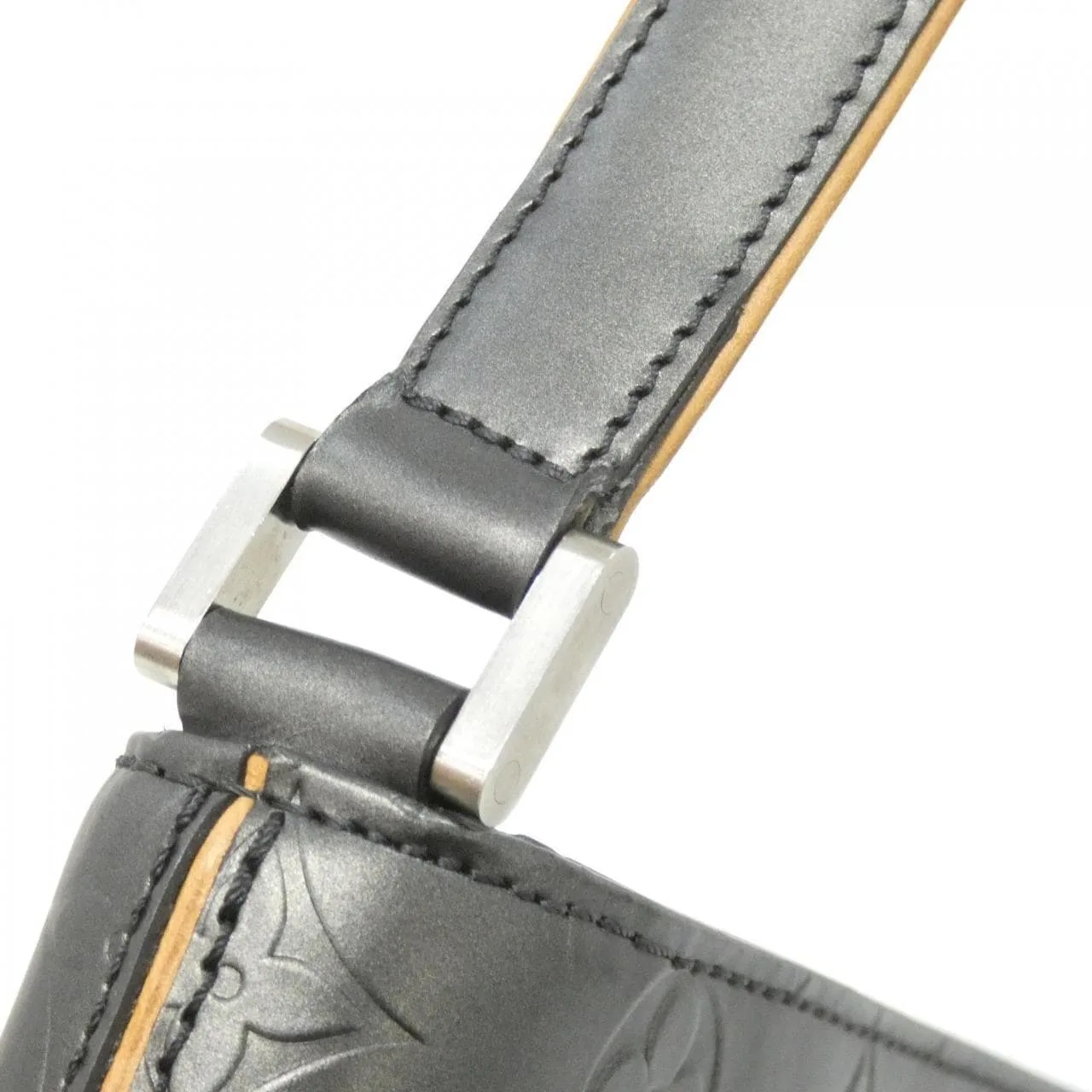 LOUIS VUITTON M55122 Shoulder Monogram 黑色 Monogram 中古品A - 縮圖 7