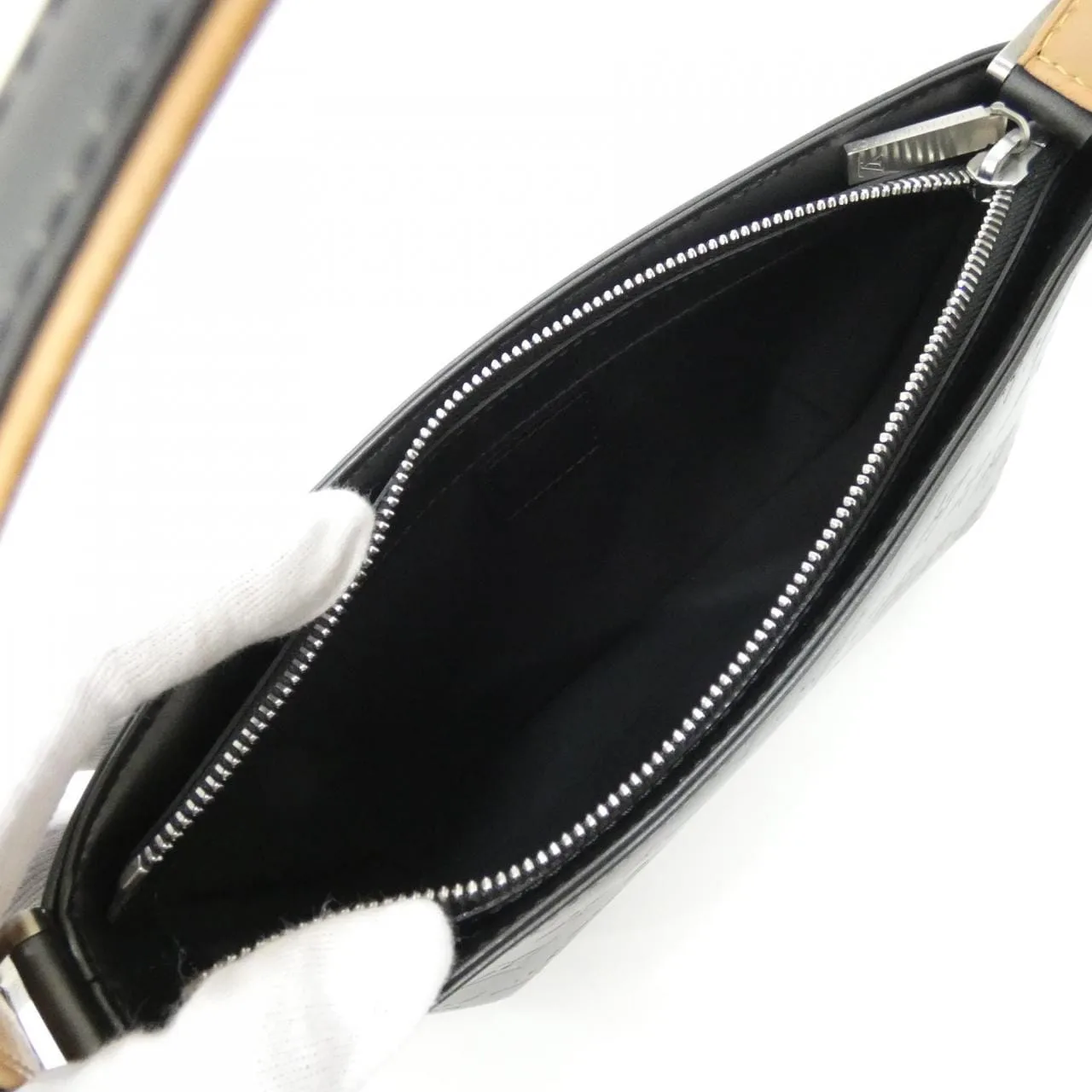 LOUIS VUITTON M55142 Shoulder Monogram 黑色 Monogram 中古品A - 縮圖 6