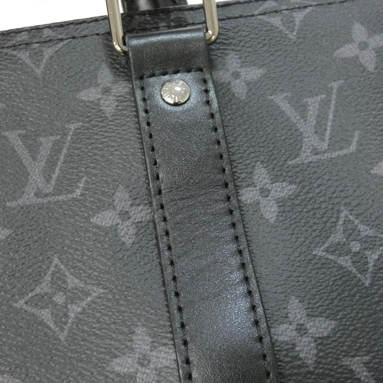 LOUIS VUITTON Keepall M46271 Boston Monogram Black Monogram Rank A - Thumbnail 4