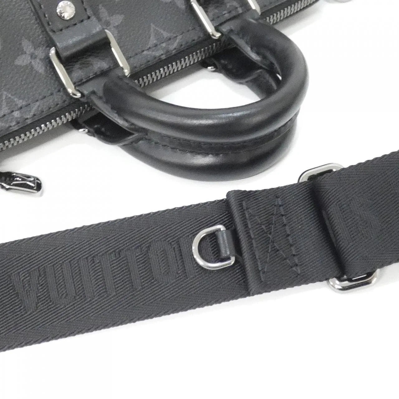 LOUIS VUITTON Keepall M46271 Boston Monogram Black Monogram Rank A - Thumbnail 7