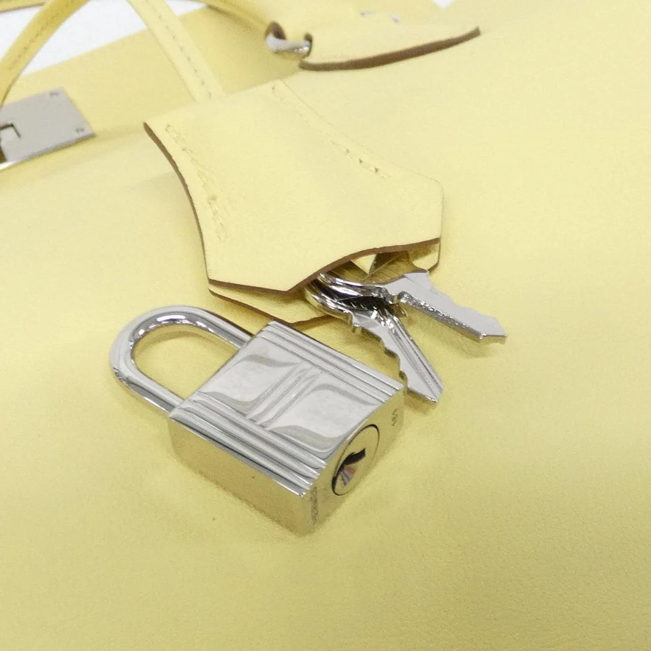 HERMES 062209CK Handbag Swift Black Swift Leather Rank A - Thumbnail 5