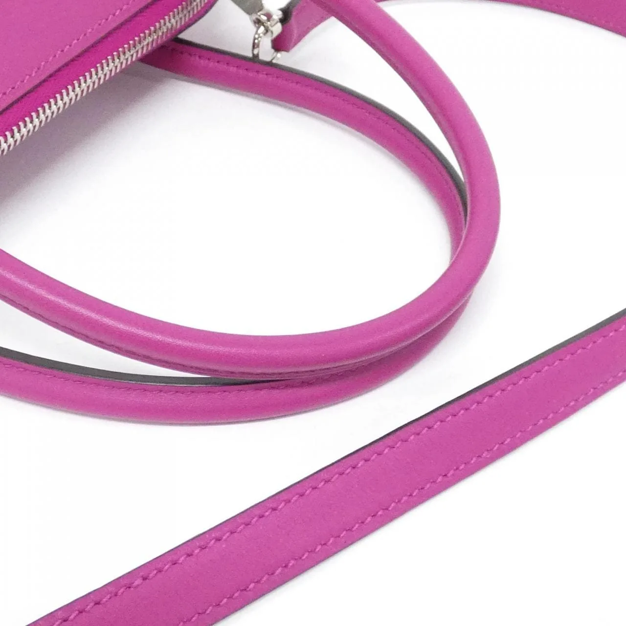 HERMES 047653CK Handbag Swift Purple Swift Leather - Thumbnail 6