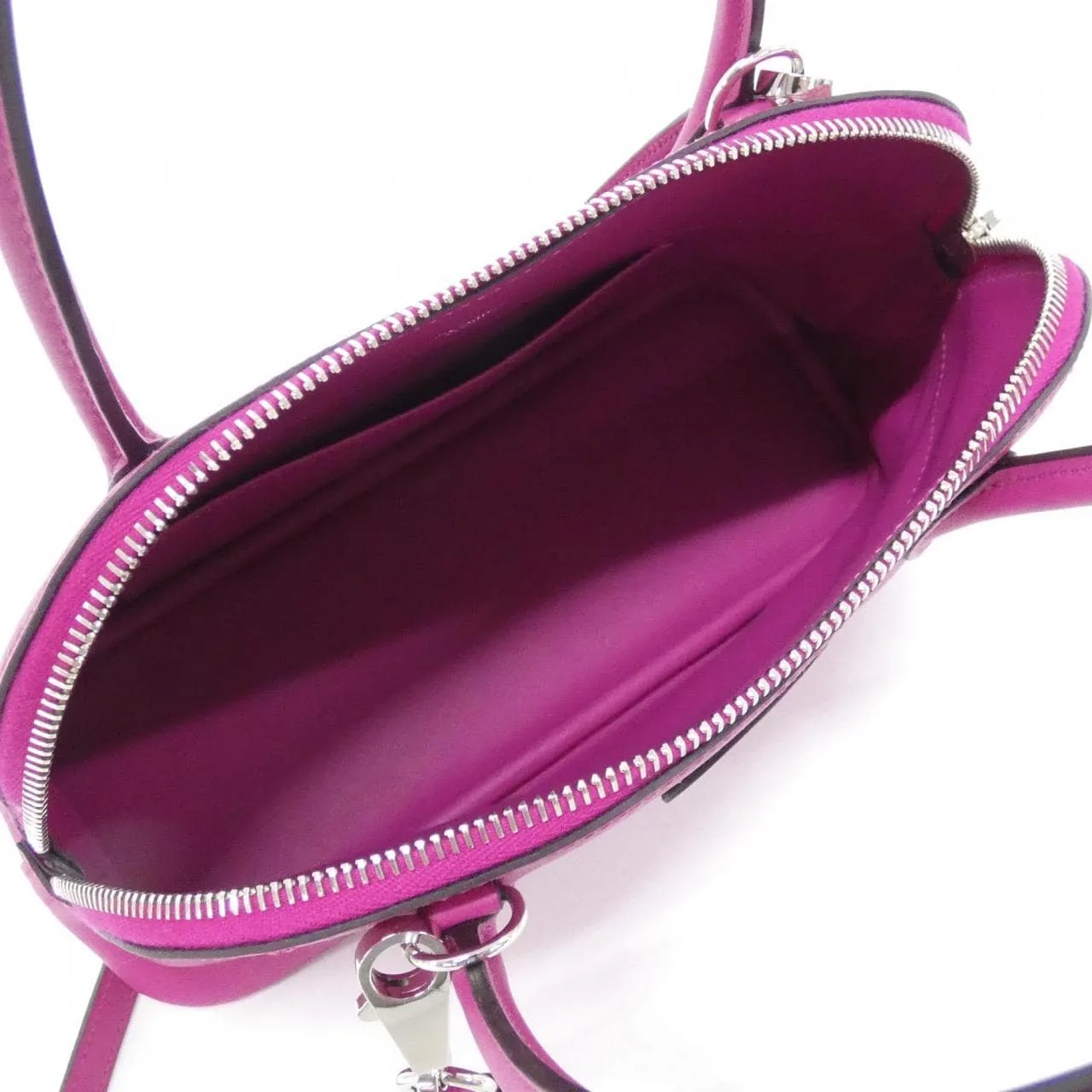 HERMES 047653CK Handbag Swift Purple Swift Leather - Thumbnail 7