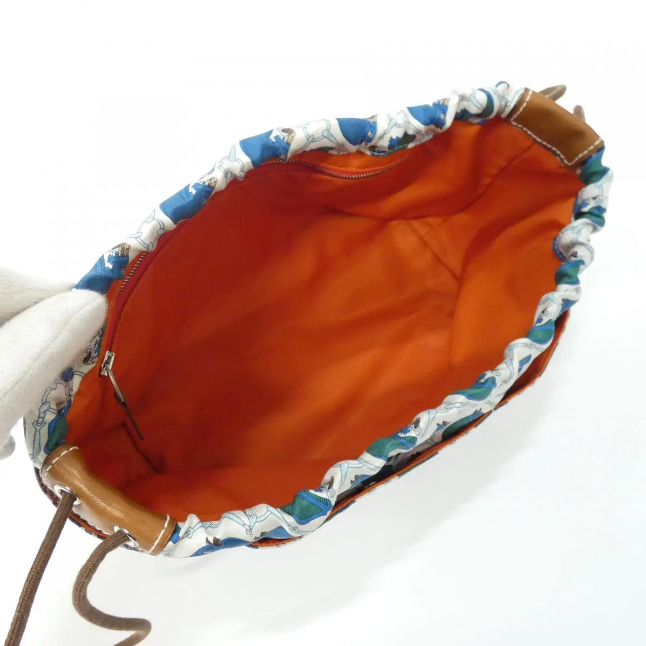 HERMES Pouch Black Rank A - Thumbnail 5