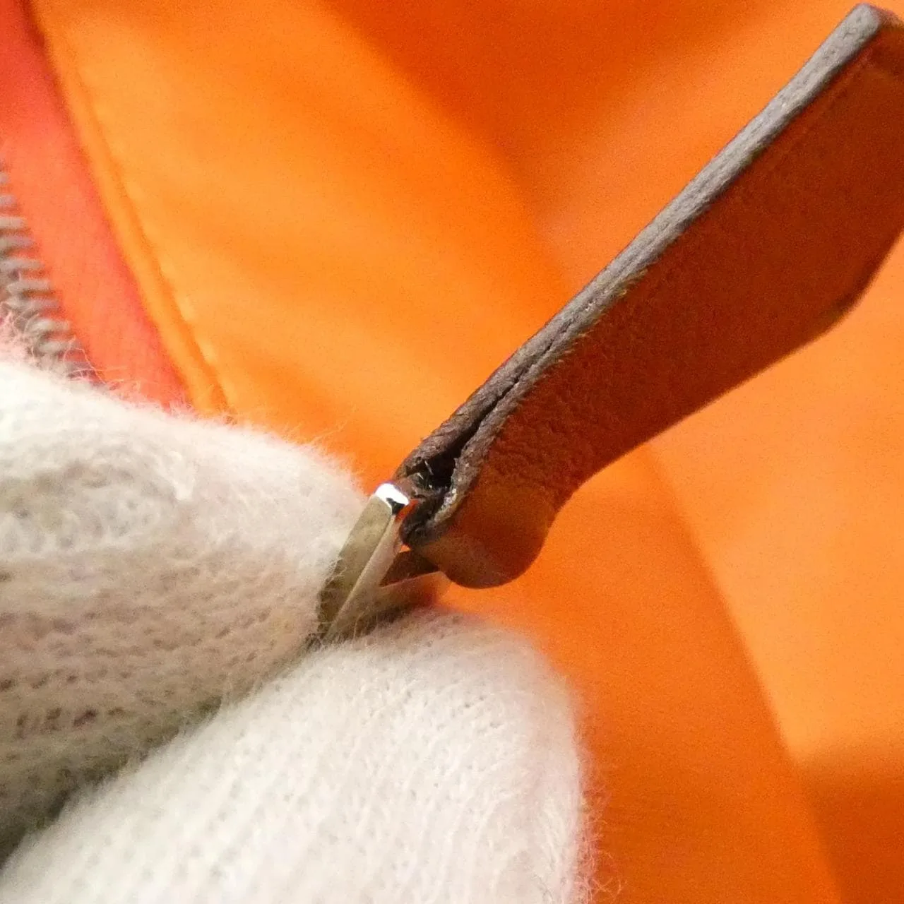 HERMES Pouch Black Rank A - Thumbnail 6