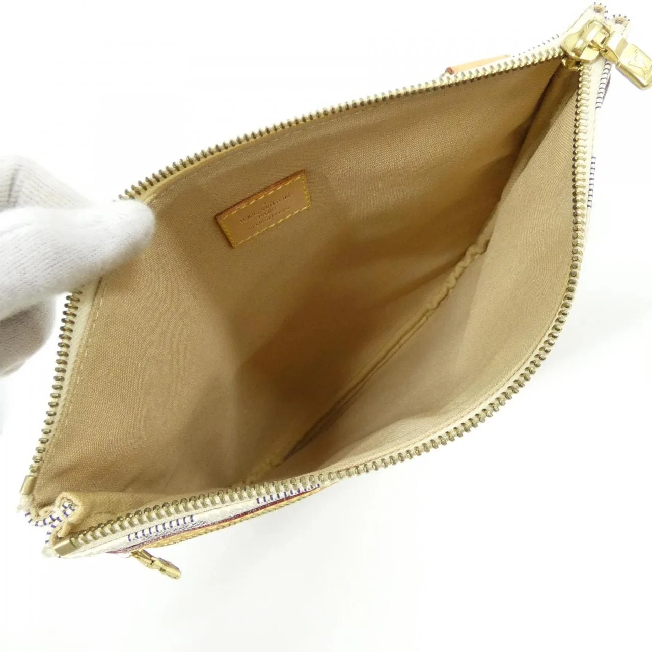 LOUIS VUITTON Pochette N51112 Shoulder Damier Black Damier Rank A - Thumbnail 10