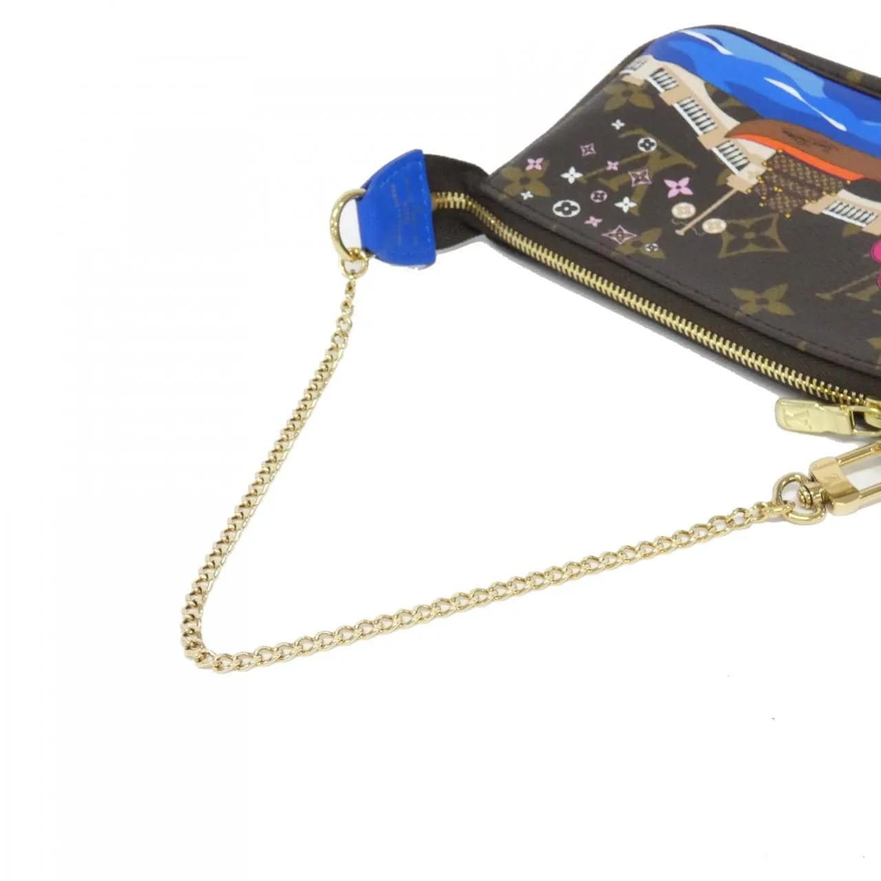 LOUIS VUITTON Pochette M68489 Pochette Monogram 黑色 Monogram 中古品A - 縮圖 4