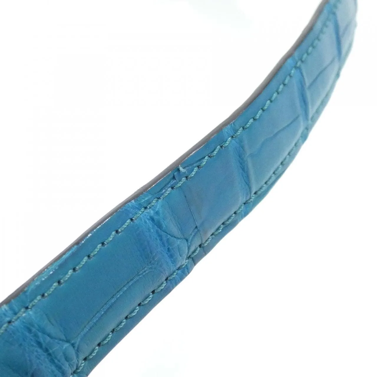 LOUIS VUITTON Soft Trunk N99414 Shoulder Leather 藍色 皮革 中古品A - 縮圖 8