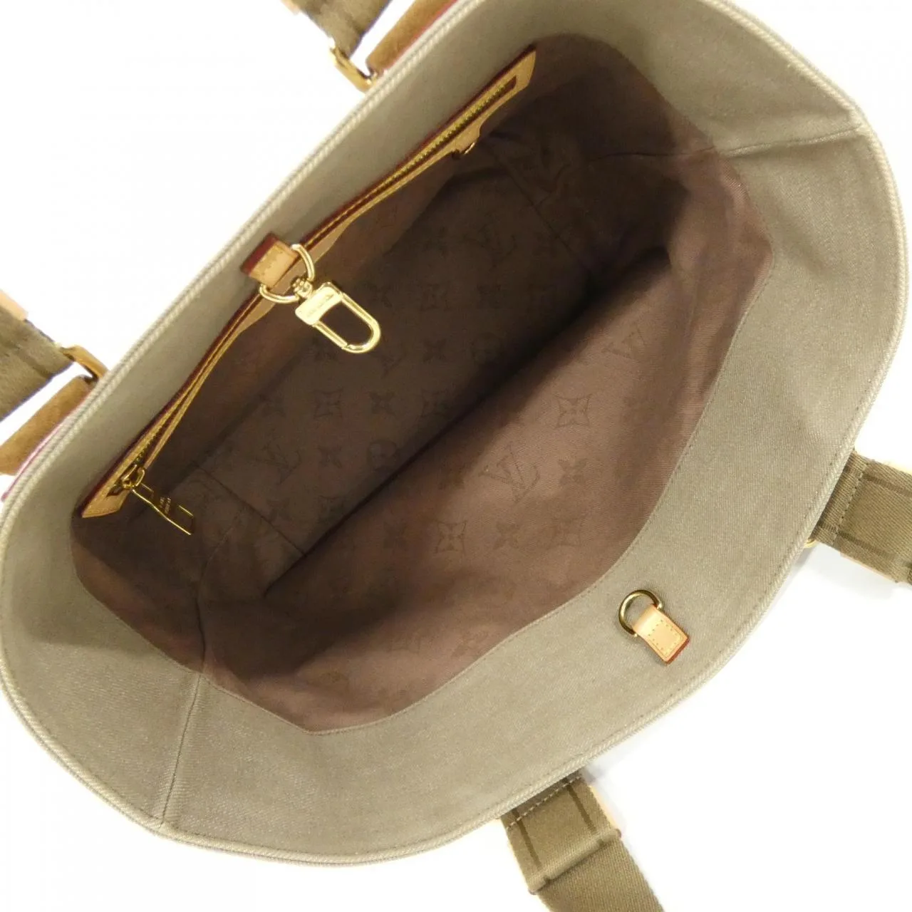 LOUIS VUITTON M94144 Handbag Canvas Beige Canvas Rank A - Thumbnail 9