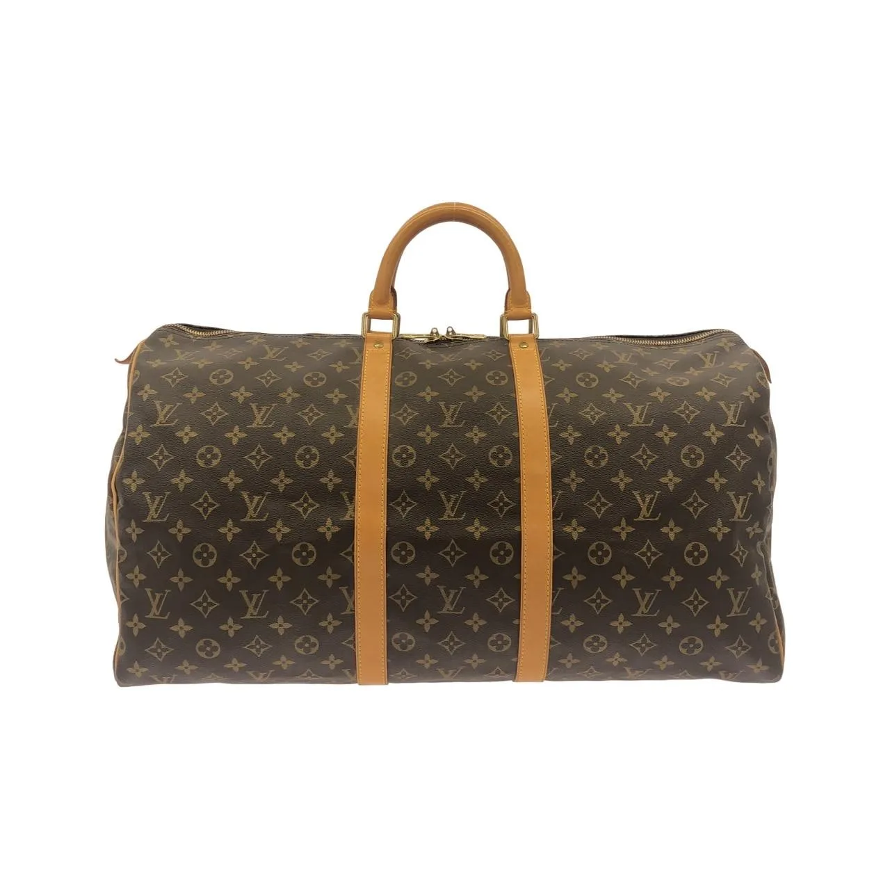 LOUIS VUITTON Keepall M41424 Boston Monogram Black