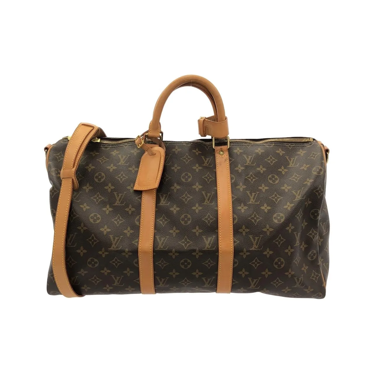 LOUIS VUITTON Keepall M41416 Boston Monogram Black