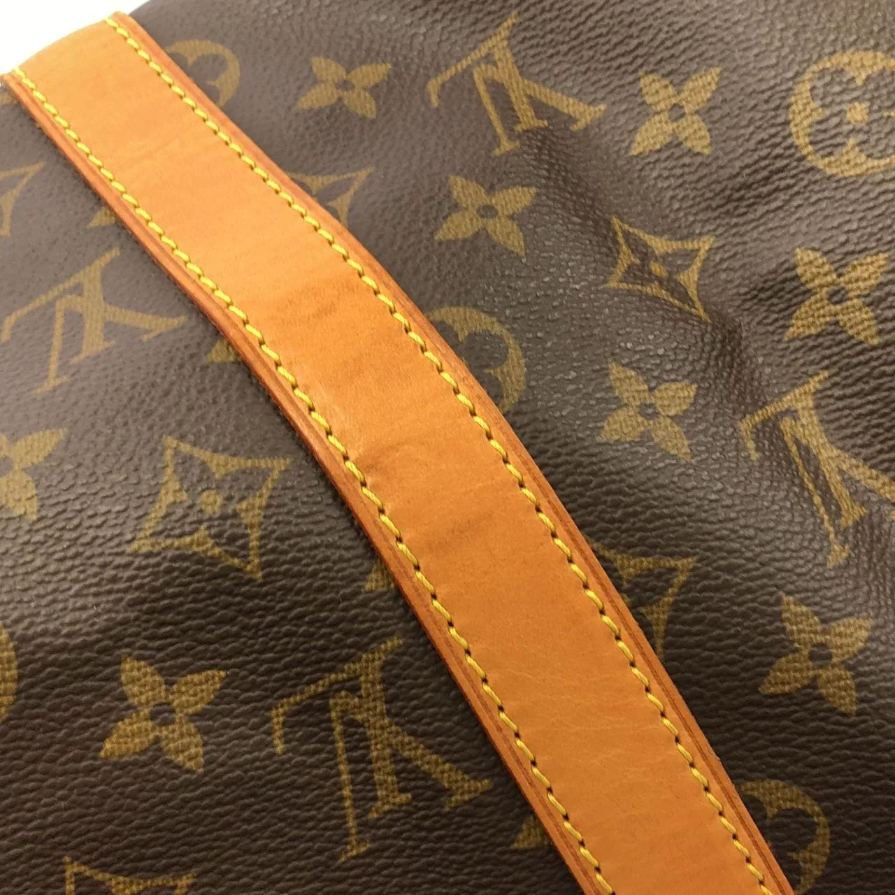 LOUIS VUITTON Keepall M41416 Boston Monogram 黑色 Monogram 中古品B - 縮圖 3