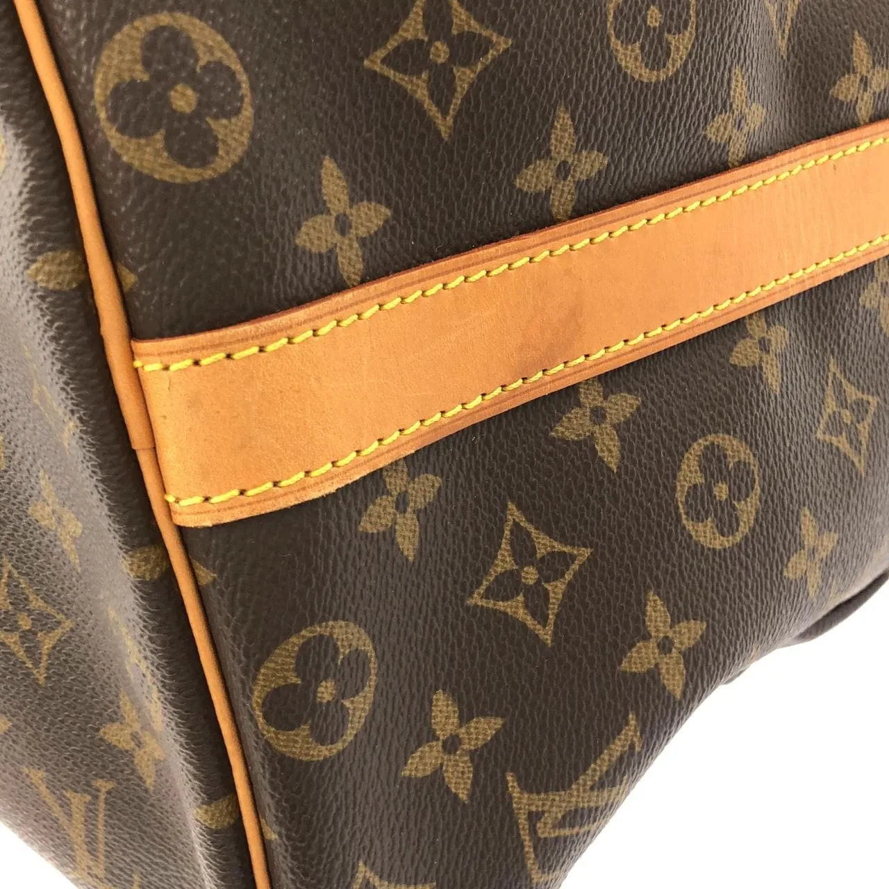 LOUIS VUITTON Keepall M41416 Boston Monogram 黑色 Monogram 中古品B - 縮圖 5