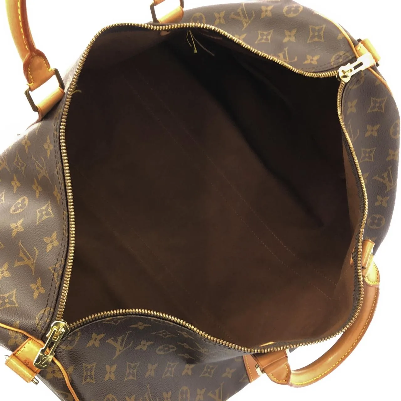 LOUIS VUITTON Keepall M41416 Boston Monogram 黑色 Monogram 中古品B - 縮圖 10
