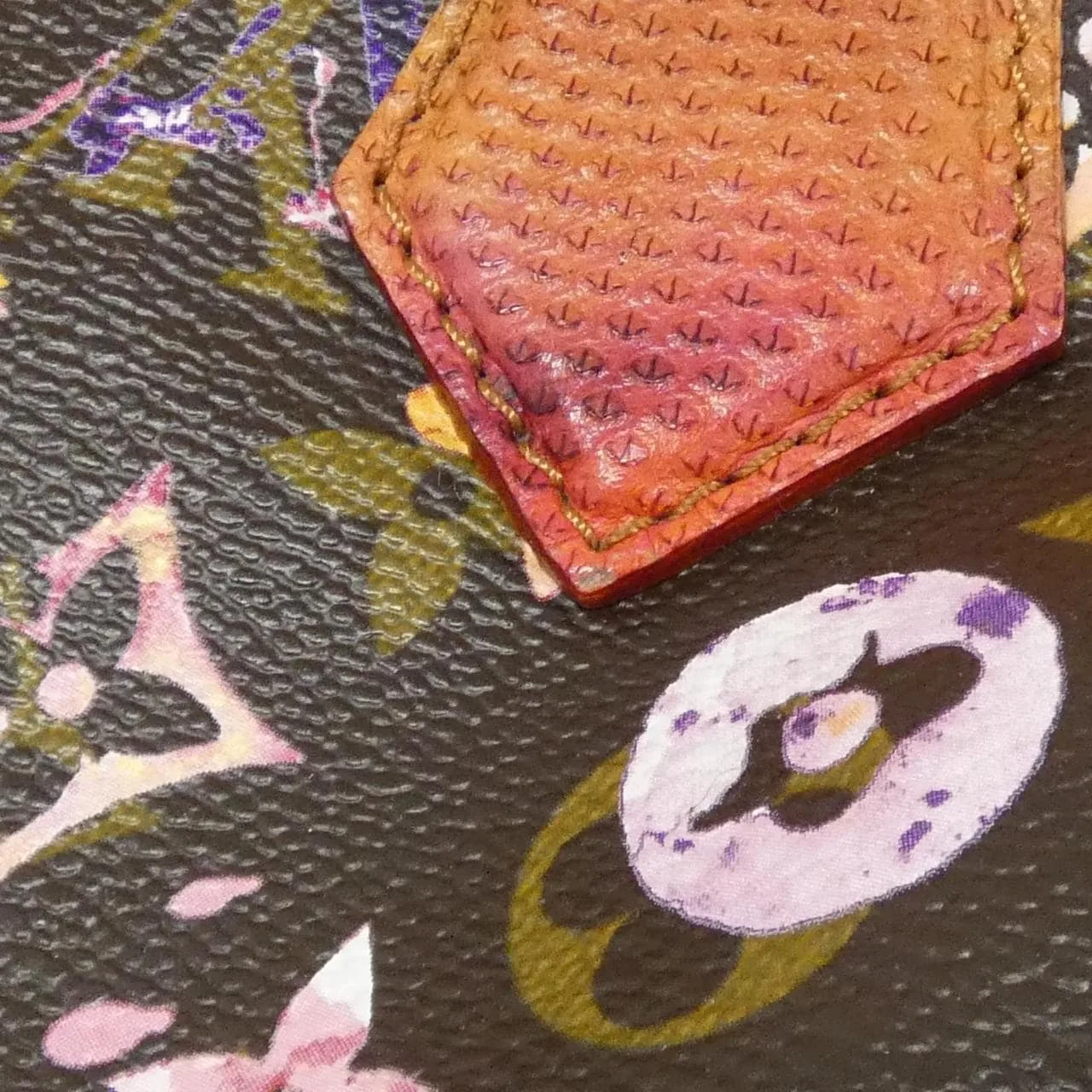 LOUIS VUITTON Papillon M95730 Handbag Monogram 黑色 Monogram 中古品A - 縮圖 6