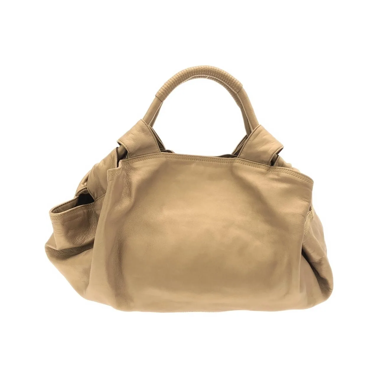 LOEWE 309 82 105 Handbag Leather Gold Leather Rank A - Thumbnail 2